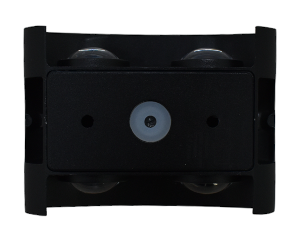 Aplica LED 2x2W Exterior Negru AL-042 6500K [5]