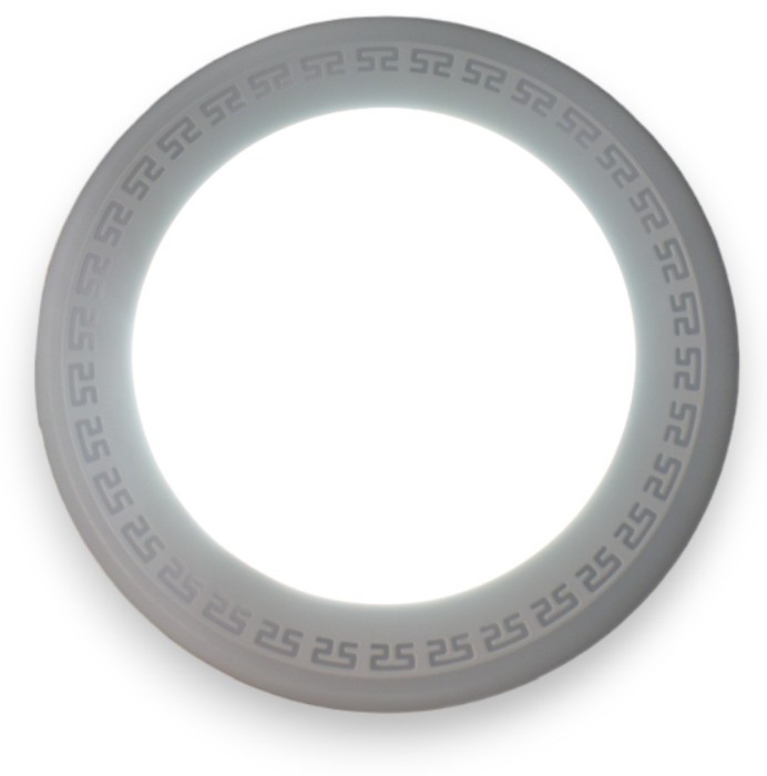 Aplica LED cu model dantelat 18W rosu - Imagine produs en-gros [3]