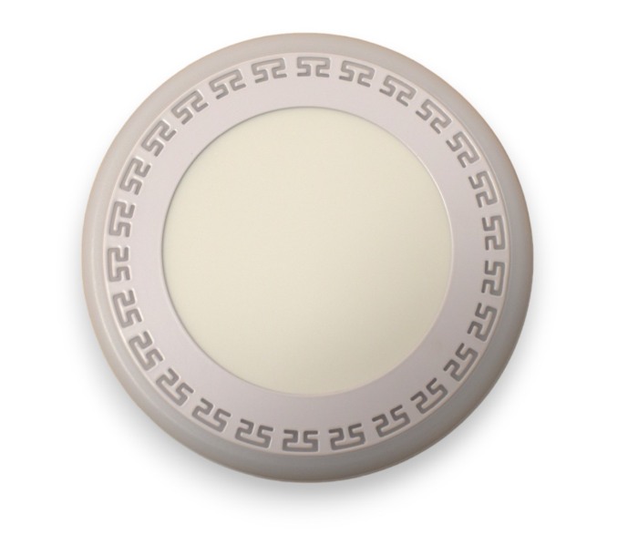 Aplica LED cu model dantelat bicolor 12W albastru - Imagine produs en-gros [5]