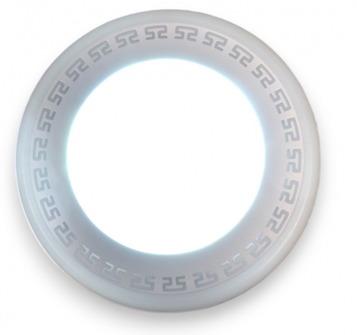 Aplica LED cu model dantelat bicolor 16W lumina calda + rece [5]