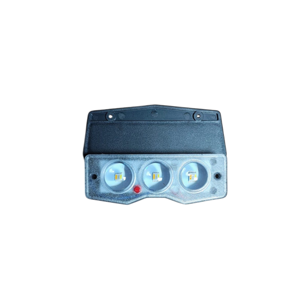Aplica LED 2x3W Exterior Negru AL-042 6500K [5]