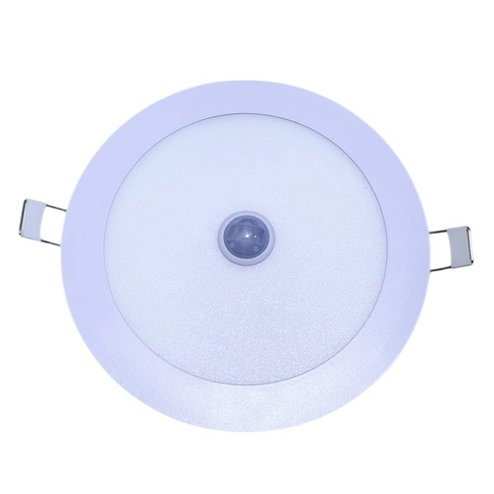 Aplică LED Slim Încăstrată în Tavan, cu Senzor Mișcare și Crepuscular, Ø168mm, 12W en gros [2]