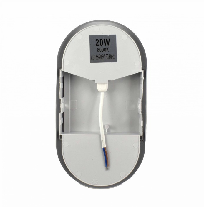 Aplica Ovala de Exterior 20W - Imagine produs en-gros [5]