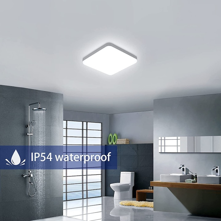Aplica plafoniera led patrata 25 cm  DX-PC75 36W 220V Lumina calda - Imagine produs en-gros [4]