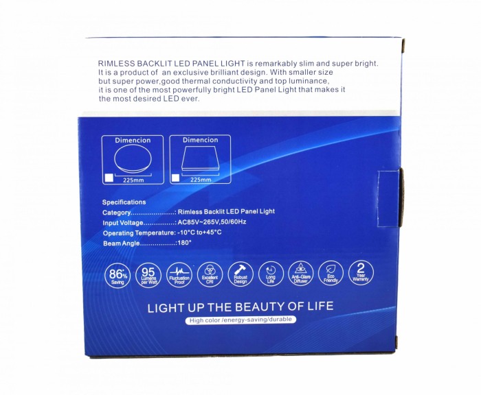 Aplica Tip Spot Rotunda 36 W 6500K - Imagine produs en-gros [4]
