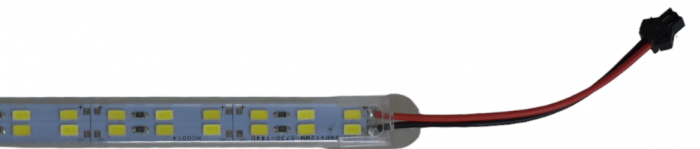 Banda led rigida 220V 6000K 16W, 100 cm cu banda adeziva [2]