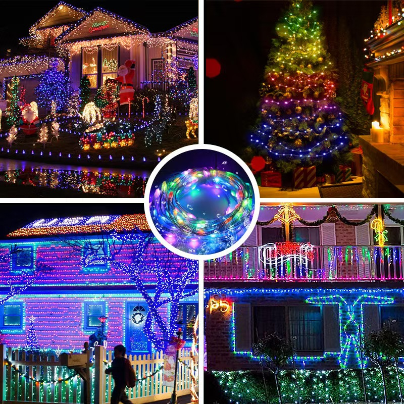 Banda led smart control  5m RGB WFI reactie sonora control vocal si din telecomanda - Imagine produs en-gros [6]