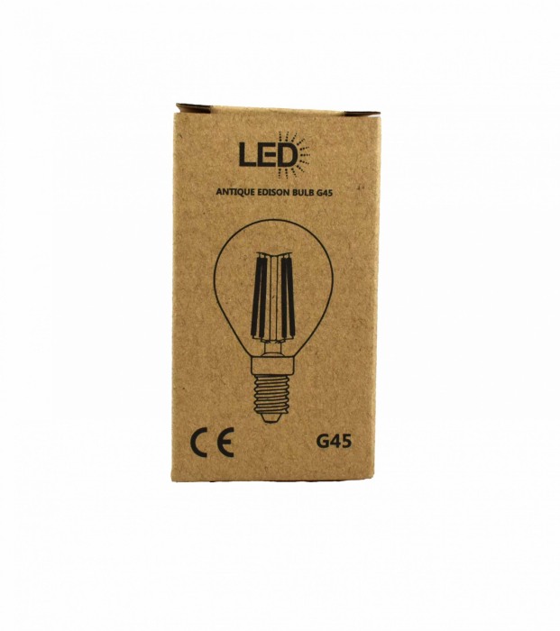 Bec C45 E14 4W Filament Lumina Rece - Imagine produs en-gros [2]