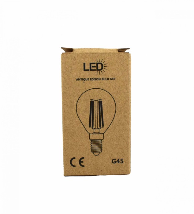 Bec C45 E14 6W Filament Lumina Rece - Imagine produs en-gros [2]