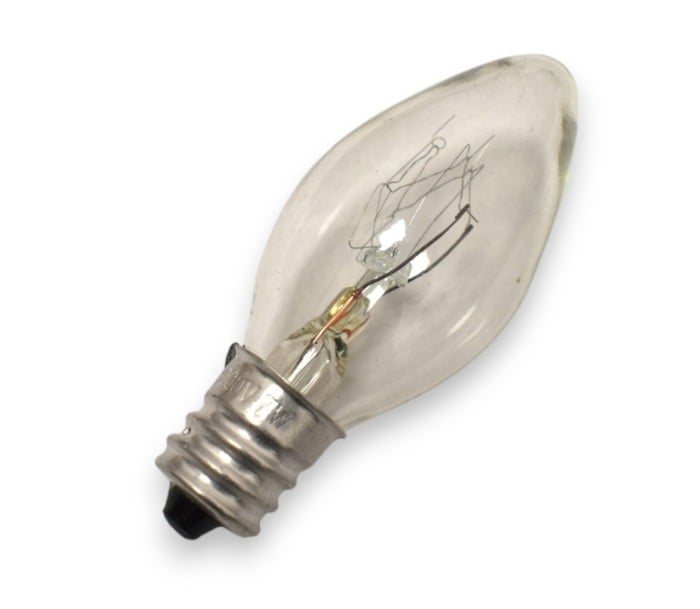 Bec C7 E12 10W incandescent - Imagine produs en-gros [2]