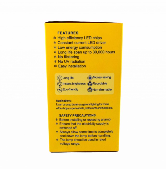 Bec E 27 Tip Cilindru 20 W - Imagine produs en-gros [4]