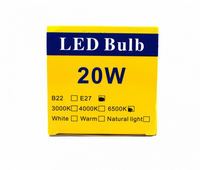 Bec E 27 Tip Cilindru 20 W - Imagine produs en-gros [2]