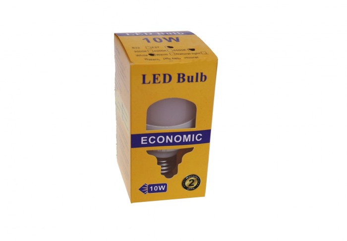 Bec E27 tip cilindru 10 W - Imagine produs en-gros [2]
