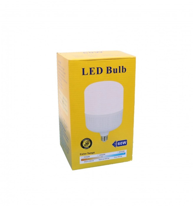 Bec E27 tip cilindru 60 W - Imagine produs en-gros [2]