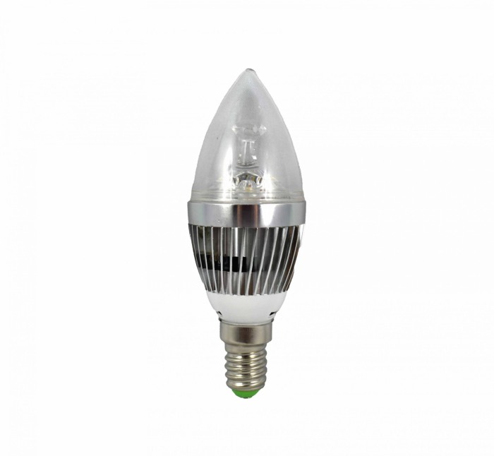 Bec Filament Lumanare Clar E14 2W Led - Imagine produs en-gros [5]