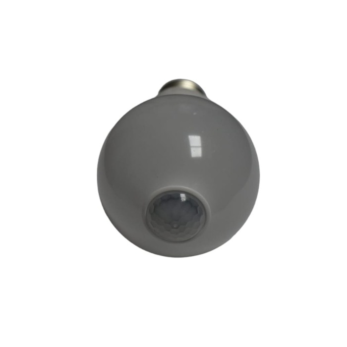 Bec LED Cu Senzor De Miscare Si Senzor De Lumina  E27 6500K Lumina Alb Rece Putere 12W - Imagine produs en-gros [2]