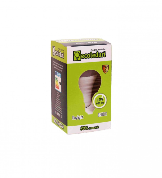 Bec LED E27 12W 6500K [2]