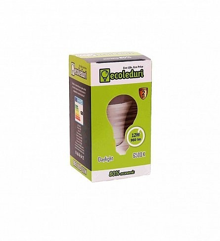 Bec LED E27 12W 6500K Ecoleduri - Imagine produs en-gros [2]