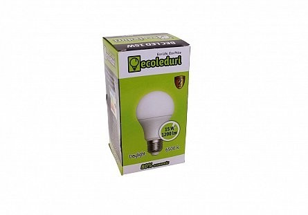 Bec LED E27 15W Ecoleduri - Imagine produs en-gros [2]