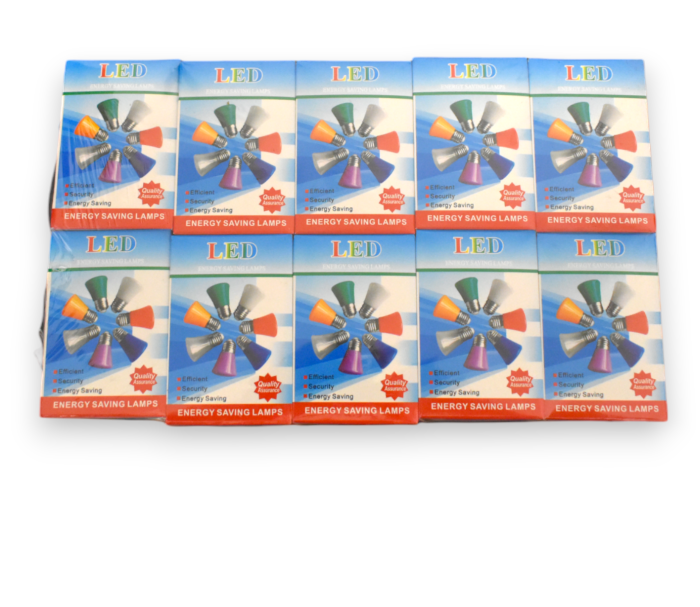Bec  LED G45 albastru matuit E27 10 buc - Imagine produs en-gros [2]