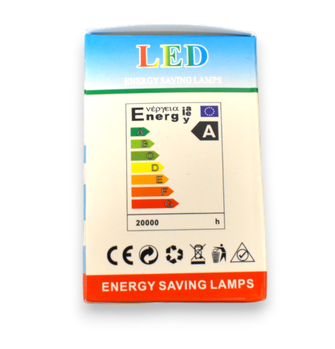 Bec  LED G45 albastru matuit E27 10 buc - Imagine produs en-gros [5]