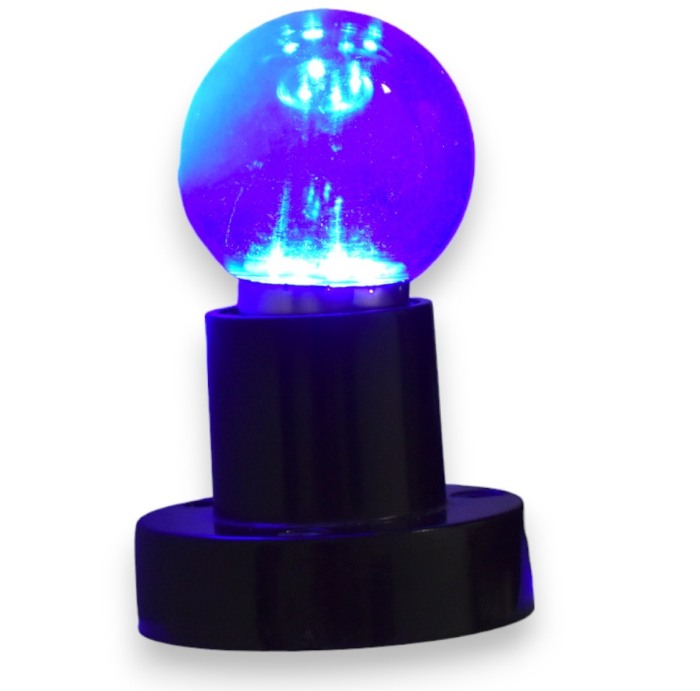 Bec  LED G45 albastru transparent E27 10 buc - Imagine produs en-gros [3]