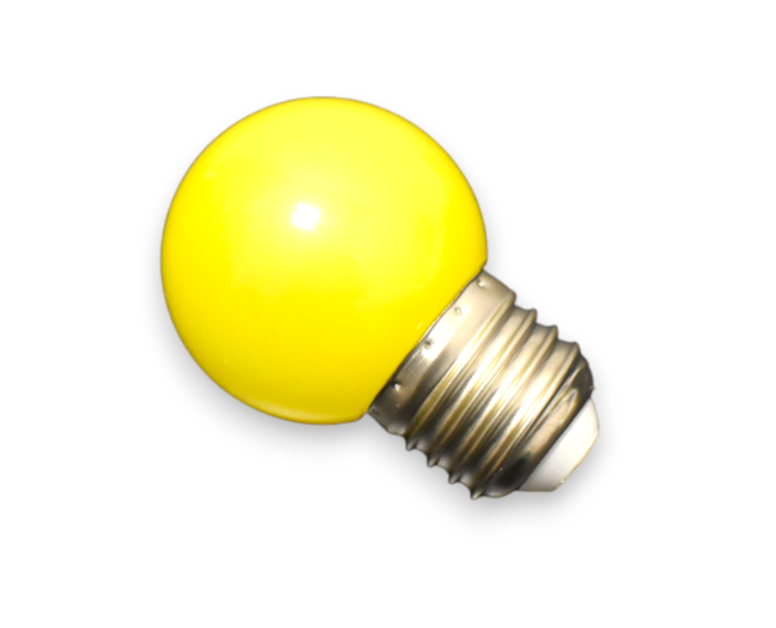 Bec  LED G45 galben matuit E27 10 buc - Imagine produs en-gros [7]