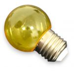 Bec  LED G45 galben transparent E27 10 buc [2]