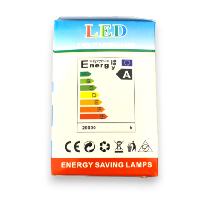 Bec  LED G45 rosu matuit E27 10 buc - Imagine produs en-gros [3]