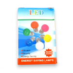 Bec  LED G45 rosu matuit E27 10 buc [4]