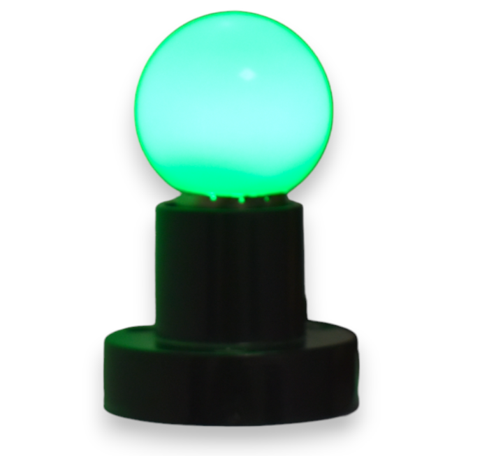 Bec  LED G45 verde matuit E27 10 buc - Imagine produs en-gros [2]