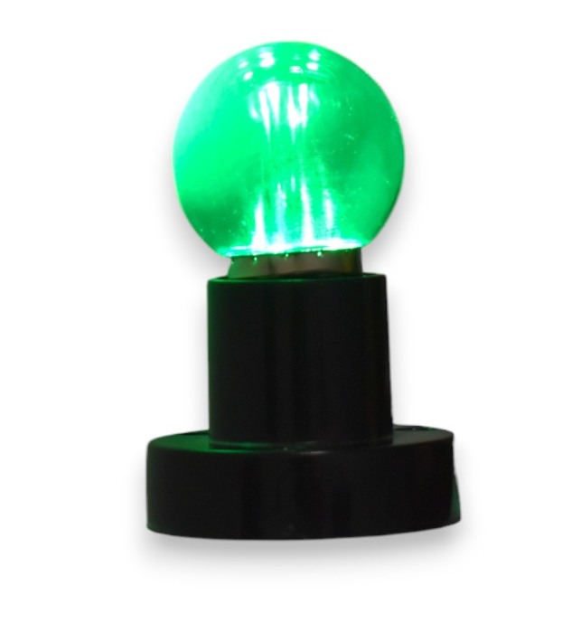 Bec  LED G45 verde transparent E27 set 10 buc - Imagine produs en-gros [2]