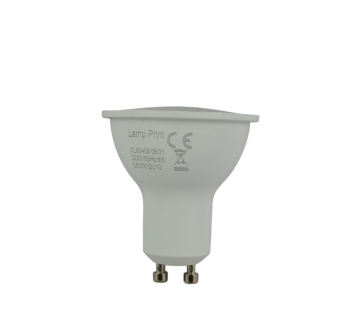 BEC LED GU 10 8W 6400K  - Imagine produs en-gros [2]