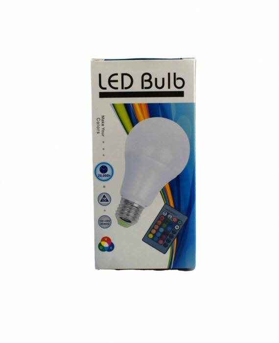 Bec Led RGB 7W - Imagine produs en-gros [2]