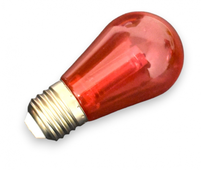 Bec  LED S14 rosie E27 transparent [2]