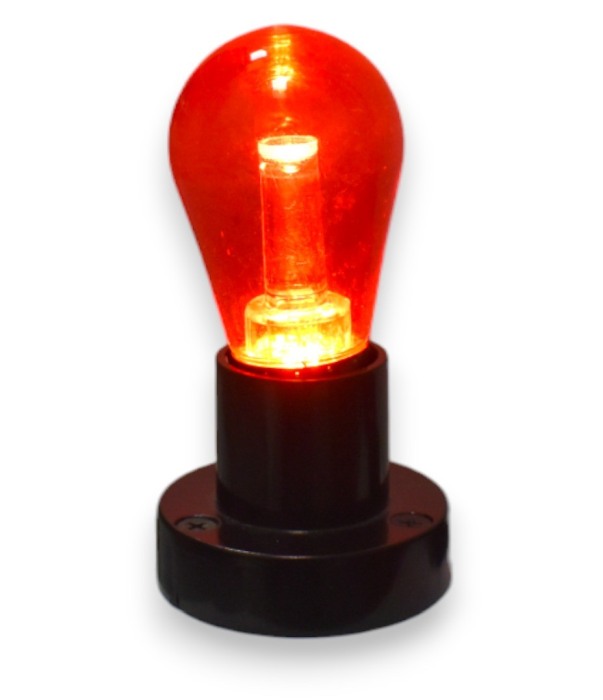 Bec  LED S14 rosie E27 10 buc - Imagine produs en-gros [3]