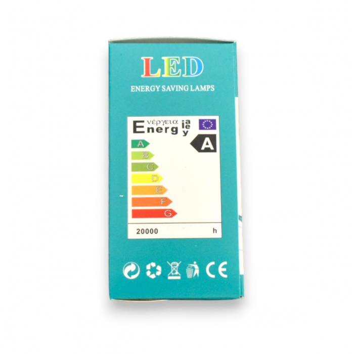 Bec  LED S14 rosie E27 transparent [4]