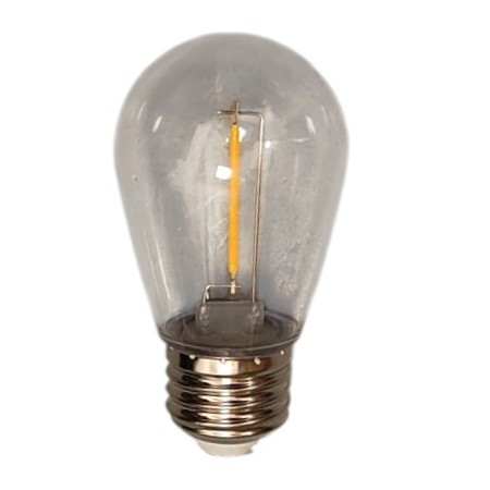 Bec  LED S14 transparent E27 lumina calda, 20 buc [2]