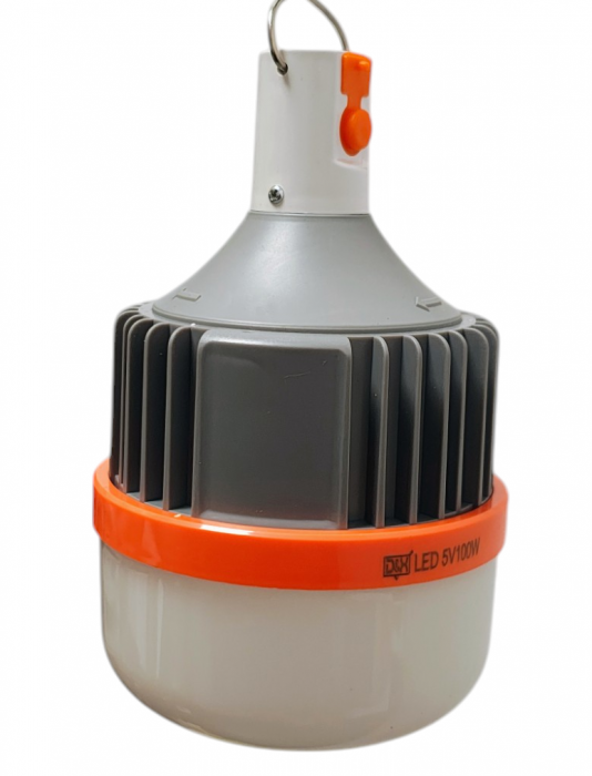 Bec  LED tip lanterna  portabil S-9020 100w, indicator acumulator [2]