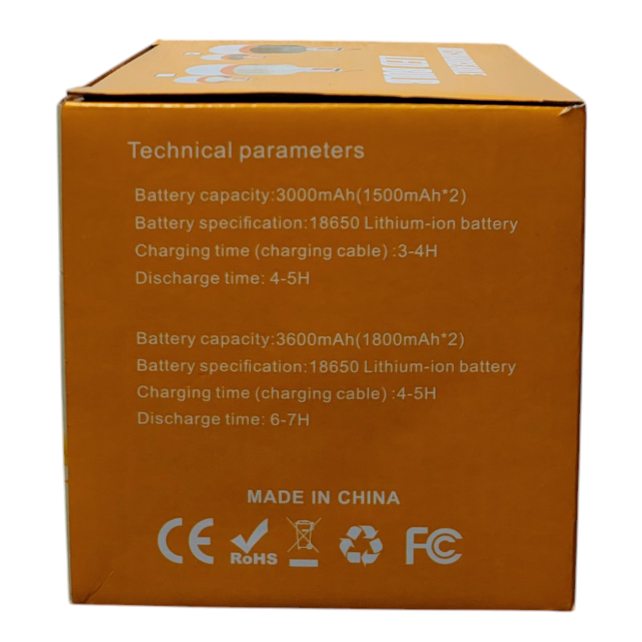 Bec  LED tip lanterna  portabil S-9020 100w, indicator acumulator - Imagine produs en-gros [7]