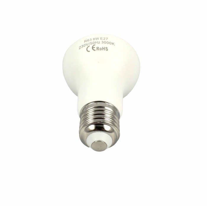 Bec R63 E27 Led 8W Cald - Imagine produs en-gros [2]