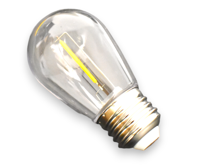 Bec S14 1W lumina alba Led E27 20 buc - Imagine produs en-gros [4]