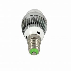 Bec lumanare filament Clar E14 3W Led cu soclu radiator aluminiu [3]