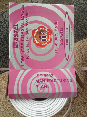 Cablu coaxial TV ASTEL  Ã˜0.5 [2]