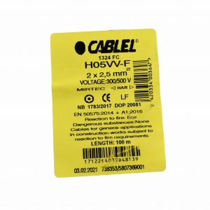 Cablu Myym 2X2,50 100 m L [2]