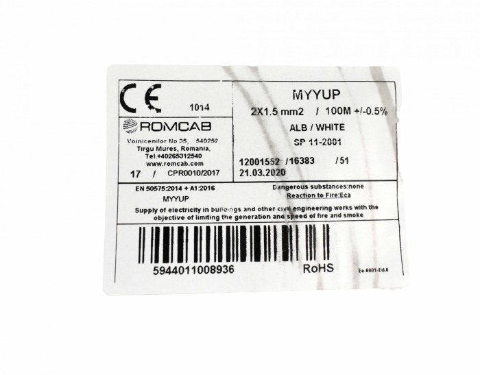 Cablu Myyup 2X1.5 - Imagine produs en-gros [2]