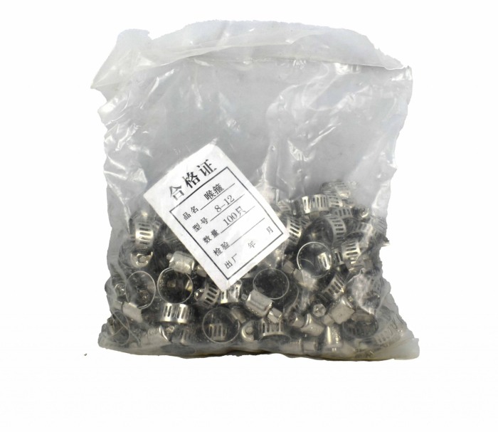 COLIER INOX+FIER 8-12MM 100buc/set - Imagine produs en-gros [3]