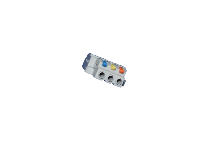 Conector cablu tip wago electric  3 intrari- 6 ieșiri .Reglete  3 intrari 6 ieșiri - Imagine produs en-gros [2]