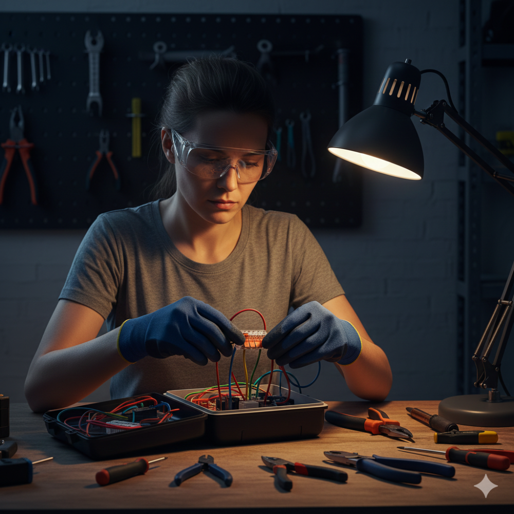 Conector electric tip Wago 5 intrări 5 ieșiri cu pârghii colorate [2]