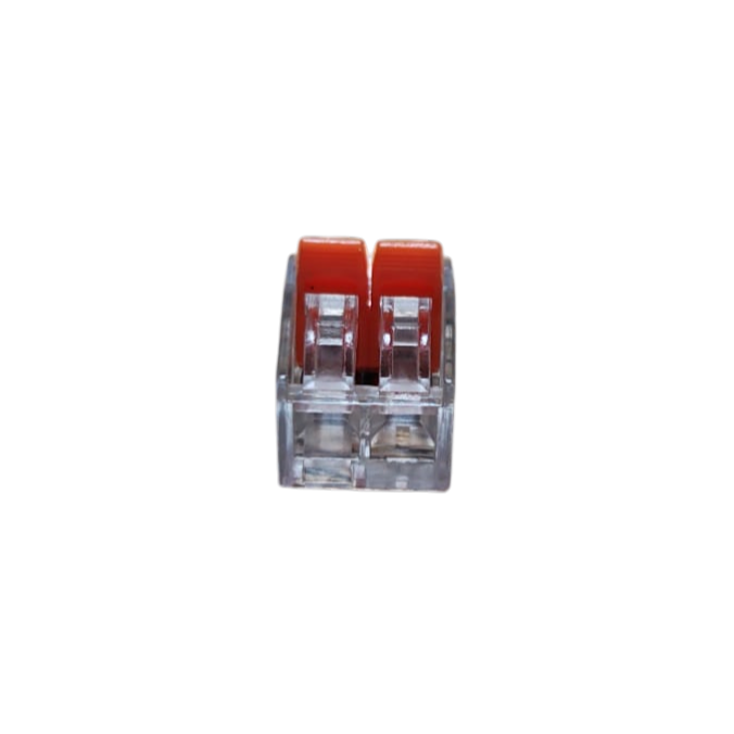 Conector electric tip Wago 2 intrări 2 ieșiri cu pârghii colorate [3]